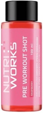 Nutriworks Pre-Workout SHOT 100 ml - malina DOPREDAJ
