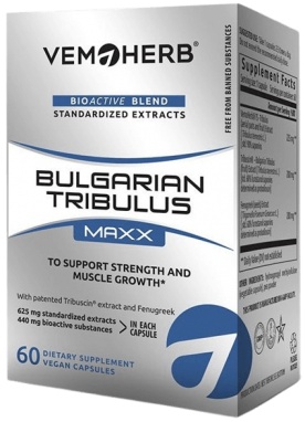 VemoHerb Tribulus Terrestris MAXX 60 kapsúl