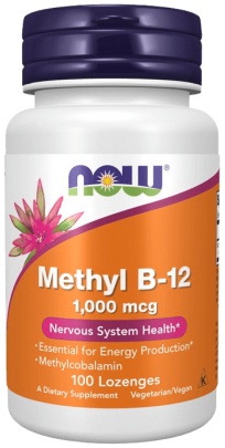 Now Foods Methyl B-12 1000 mcg 100 tabliet