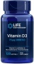 Life Extension Vitamin D3 120 kapsúl