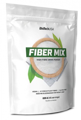 BiotechUSA Fiber Mix 225 g VÝPREDAJ (POŠK.OBAL)