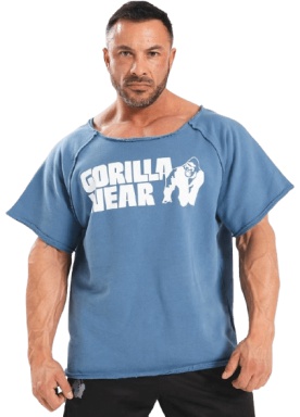 Gorilla Wear Classic Workout Top Coronet Blue