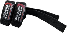 Power System Posilovací trhačky Power Straps PS-3400 - červená