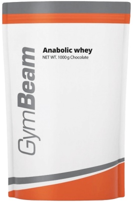 GymBeam Anabolic Whey 1000 g - čokoláda VÝPREDAJ (POŠK.OBAL)