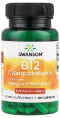 Swanson Vitamin B12 500 mcg