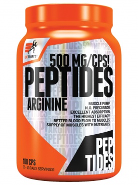 Extrifit Arginine Peptides 500 mg 100 kapsúl PREŠLA DMT 14.6.2024