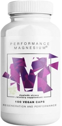 BrainMax Performance Magnesium® 1000 mg Hořčík 200 mg + Vitamín B6 P5P 100 vegan kapsúl