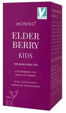 Nordbo Elderberry Kids (Extrakt z bazy čiernej pre deti) 120 ml PREŠLA DMT 7.2024