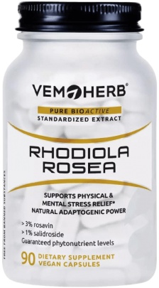 VemoHerb Rhodiola Rosea 90 kapsúl