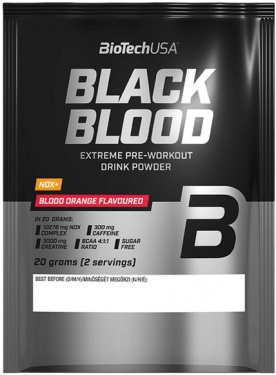 BiotechUSA Black Blood NOX+ 20 g - Tropical Fruit