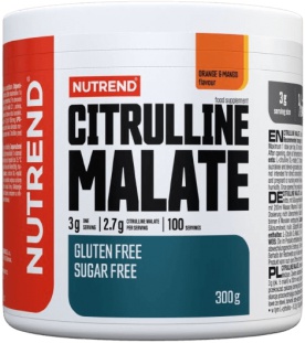 Nutrend Citrulline Malate 300 g - pomaranč/mango