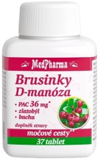 MedPharma Brusinky D-manóza 37 tabliet