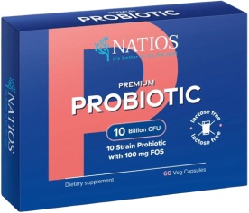 NATIOS Premium Probiotic Probiotika s FOS 10 miliard CFU 10 kmenů 60 veg kapsúl