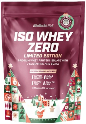 BioTechUSA Iso Whey Zero 500 g - lieskový orech