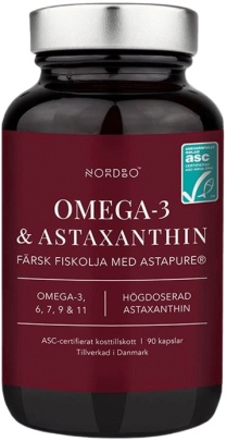 Nordbo Omega 3 & Astaxanthin 90 kapsúl