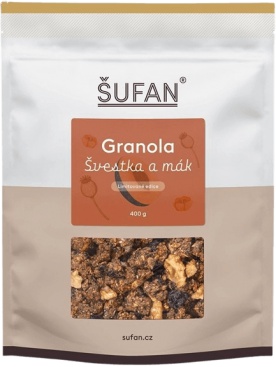 Šufan Granola 375 g - pekanové orechy s javorovým sirupom