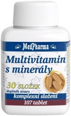 Medpharma Multivitamin s minerálmi 107 tabliet