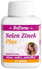 Medpharma Selen Zinek Plus 67 tabliet