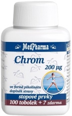 MedPharma Chrom pikolinát 200mcg 107 tabliet