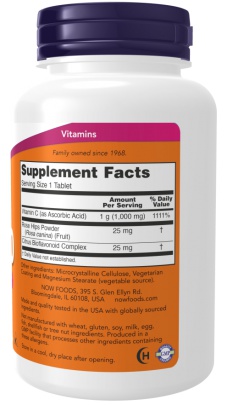 Now Foods Vitamin C 1000 mg - 250 tabliet
