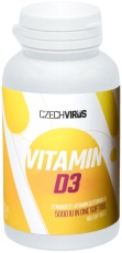 Czech Virus Vitamin D3 180 kapsúl