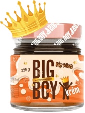 Big Boy Big King - Krém s lískovými ořechy s mlékem a karamelem 220 g VÝPREDAJ 16.10.2026
