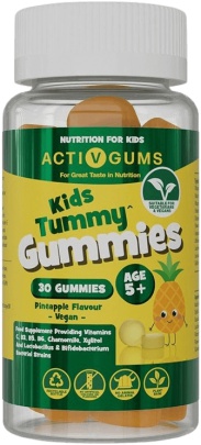 Activ Gums Kids Tummy Gummies 30 gummies