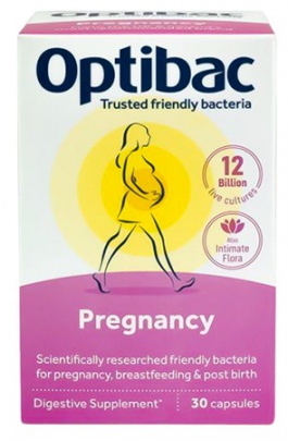 Optibac Pregnancy (Probiotiká v tehotenstve) 30 kapsúl PREŠLA DMT 31.10.2024