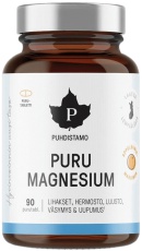 Puhdistamo Puru Magnesium 90 rozpustných tablet pomaranč VÝPREDAJ 25.10.2026