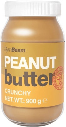 GymBeam Arašídové máslo 900 g - chrumkavé