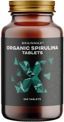 BrainMax Spirulina BIO 200 tabliet