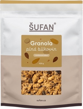 Šufan Granola 375 g - pekanové orechy s javorovým sirupom