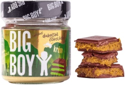 BIG BOY Pistáciový krém s příchutí dubajské čokolády 170 g (limitovaná edice) VÝPREDAJ 6.10.2026
