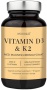 Nordbo Vitamin D3 & K2 & Magnesium 1 + 1 ZADARMO