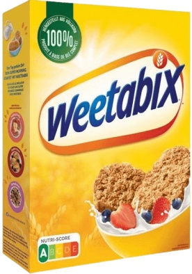 Weetabix cereální sušenky 430 g - banán