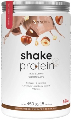 Nutriversum Shake Whey Protein 450 g - ruby čokoláda