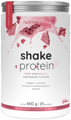 Nutriversum Shake Whey Protein 450 g - ruby čokoláda