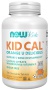 Now Foods Kid Cal, Vápník, Hořčík a Vitamin D pro děti 100 bonbónů