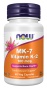 Now Foods Vitamín K2 ako MK-7 100 mcg 60 kapsúl