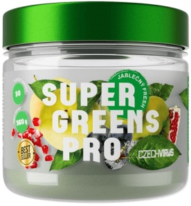 Czech Virus Super Greens PRO V2.0 360 g - lesné ovocie