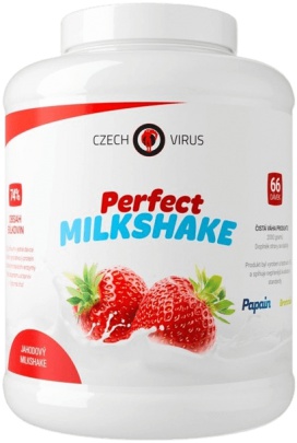 Czech Virus Perfect Milkshake 2000 g - Citronový oplatek VÝPREDAJ