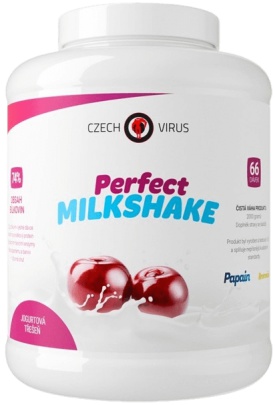 Czech Virus Perfect Milkshake 2000 g - Citronový oplatek VÝPREDAJ