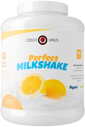 Czech Virus Perfect Milkshake 2000 g - Citronový oplatek VÝPREDAJ