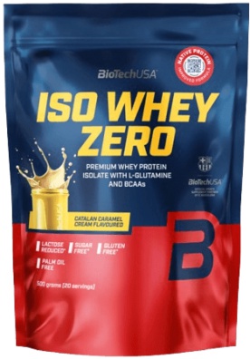 BioTechUSA Iso Whey Zero 500 g - vanilka