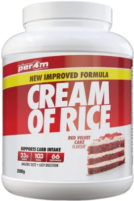 Per4m Cream Of Rice 2000 g - biela čokoláda/ orišok