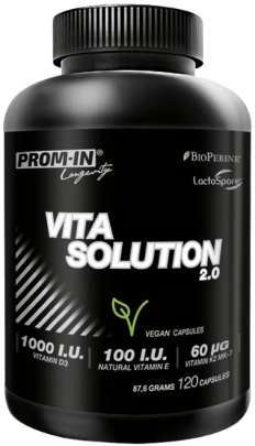Prom-in Vita Solution 2.0 120 kapslí + Vitamin C 60 tablet ZADARMO
