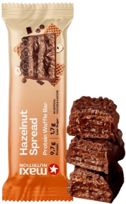 Maxi Nutrition Waffle protein bar 40 g - mléko/ kokos