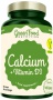 GreenFood Vápník + Vitamin D3 60 kapsúl