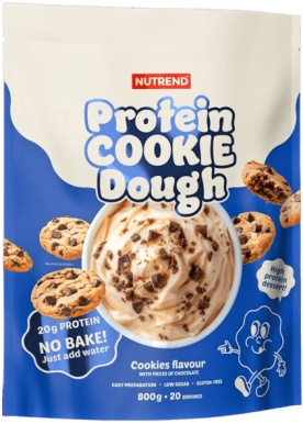 Nutrend Protein Cookie Dough 800 g - Čokoláda
