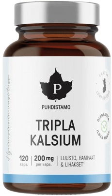 Puhdistamo Triple Calcium (vápník) 120 kapsúl